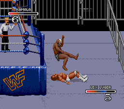 Скриншот игры WWF Rage in the Cage